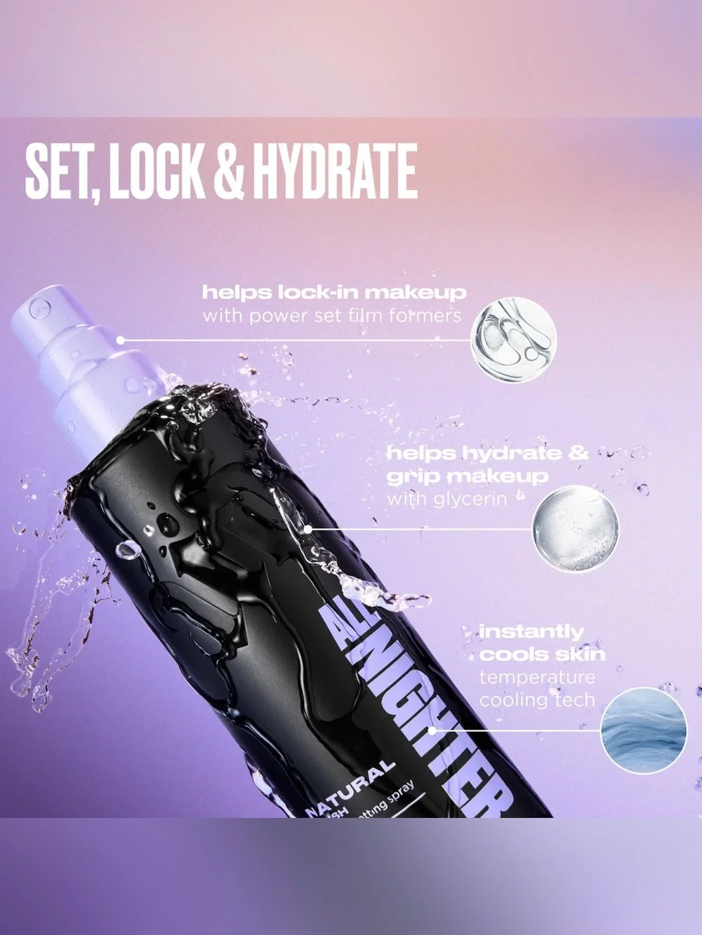 Urban Decay All Nighter Makeup Setting Spray - Natural